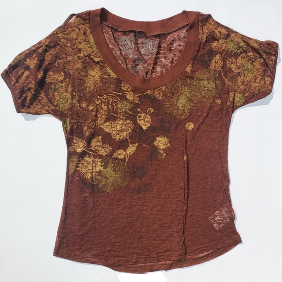 Nine West Tops - Sheer tee with cold shoulders by NineWest